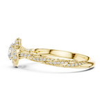 Gold Ring LR-0260, Yellow Gold, view 3