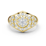 Gold Ring DDLR-768, Yellow Gold