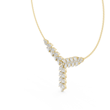 Gold Pendant GNK-0005, Yellow Gold, view 2