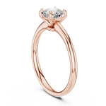 Gold Ring DDLR-799, Rose Gold, view 1