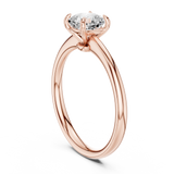 Gold Ring DDLR-799, Rose Gold, view 1