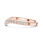 Gold Ring DDLR-791, Rose Gold, view 3
