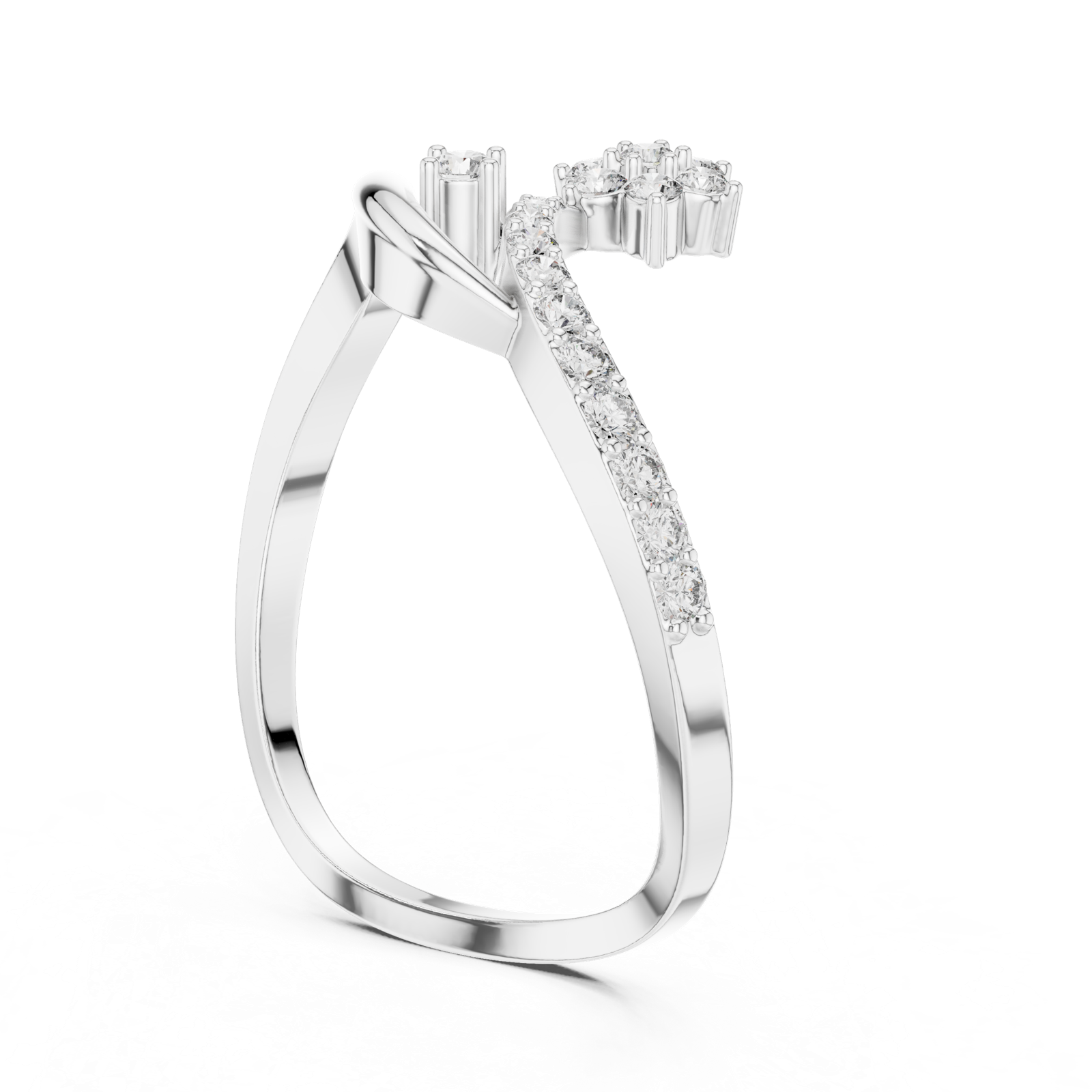 Gold Ring 1 (161), White Gold