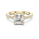 Gold Ring DDLR-875, Yellow Gold, view 4