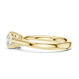 Gold Ring DDLR-564, Yellow Gold, view 3