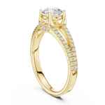 Gold Ring LR-0347, Yellow Gold, view 1