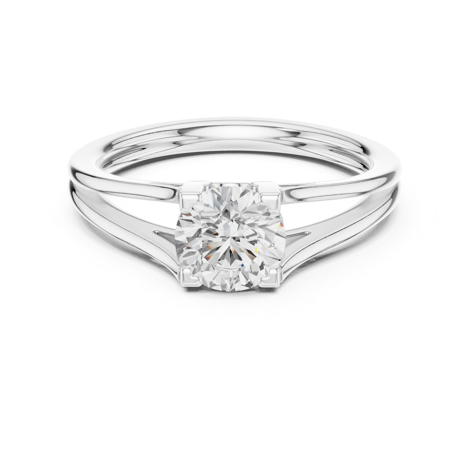 Gold Ring DDLR-544, White Gold