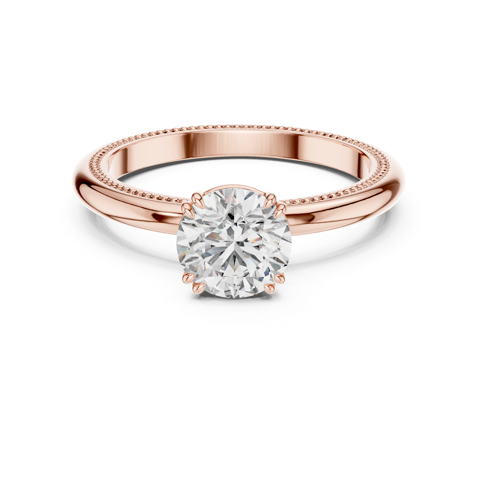 Gold Ring LR-0016, Rose Gold