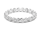 Gold Ring DDLR-214, White Gold, view 4