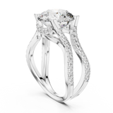 Gold Ring DDLR-155, White Gold