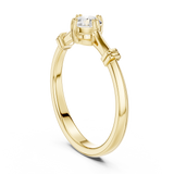 Gold Ring DDLR-796, Yellow Gold, view 1