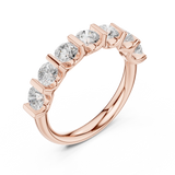 Gold Ring DDLR-669, Rose Gold, view 2