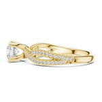 Gold Ring LR-0333, Yellow Gold, view 3
