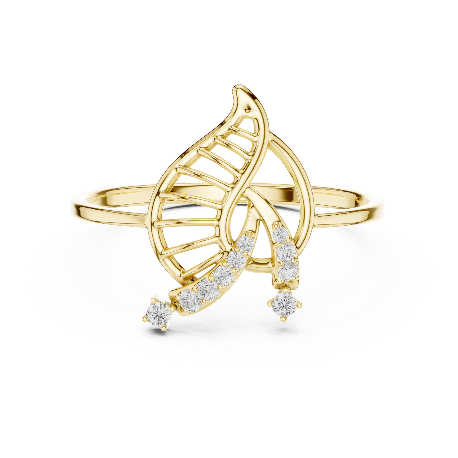 Gold Ring 1 (117), Yellow Gold, view 4