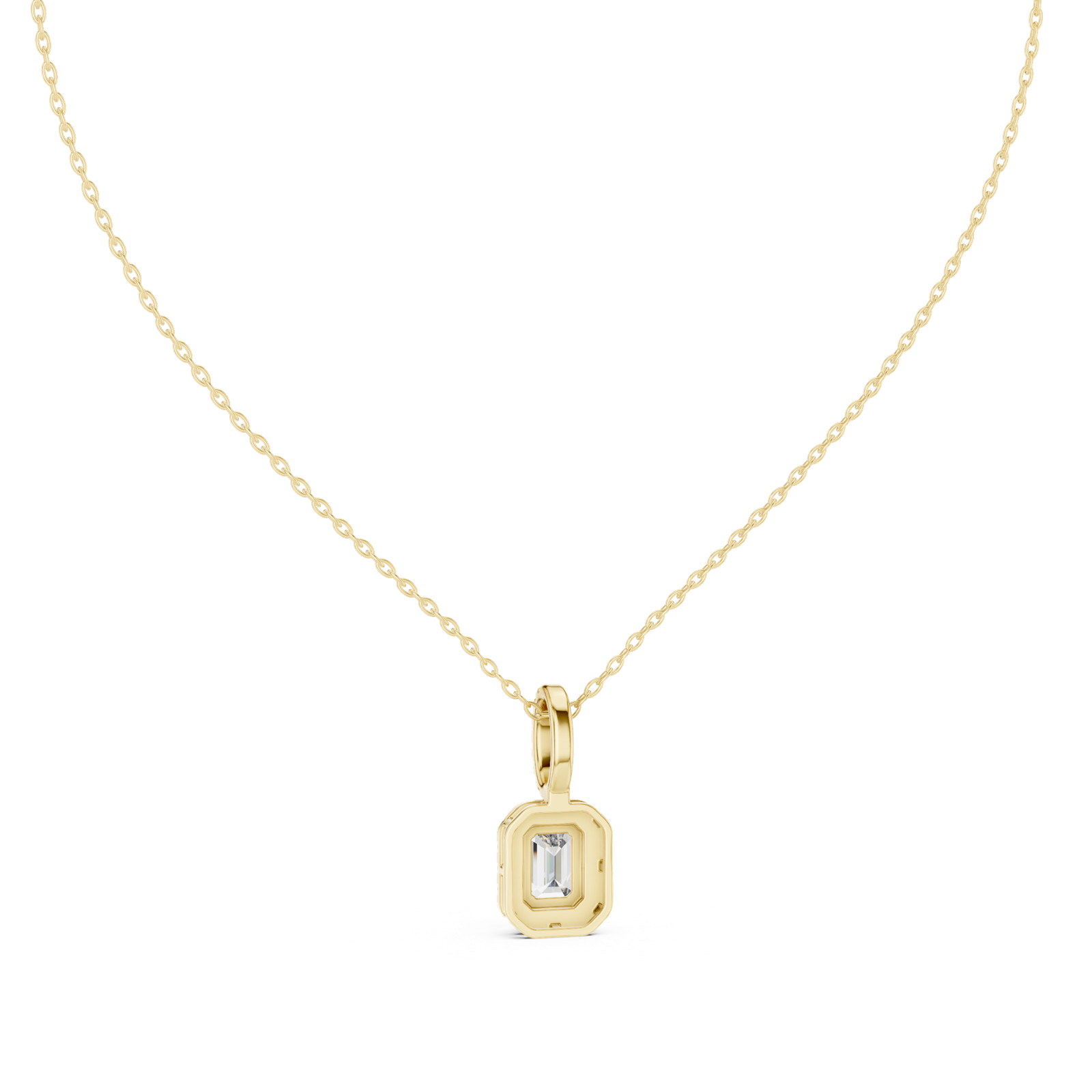 Gold Pendant GPD-0002, Yellow Gold, view 4
