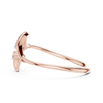 Gold Ring 1 (147), Rose Gold, view 3