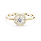 Gold Ring DR-6162, Yellow Gold