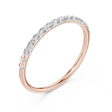Gold Ring 12-10057@L, Rose Gold, view 2