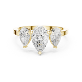 Gold Ring DDLR-1089, Yellow Gold, view 4