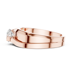 Gold Men's Ring GGR-0030, Rose Gold, view 3