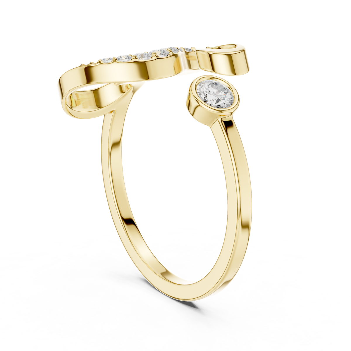 Gold Ring SBWR(29), Yellow Gold, view 1