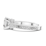 Gold Ring DDLR-976, White Gold, view 3