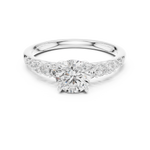 Gold Ring LR-0300, White Gold