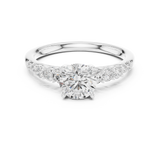 Gold Ring LR-0300, White Gold