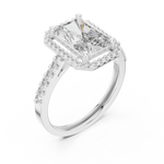 Gold Ring FDF, White Gold, view 2