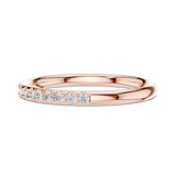 Gold Ring DDLR-793, Rose Gold, view 3
