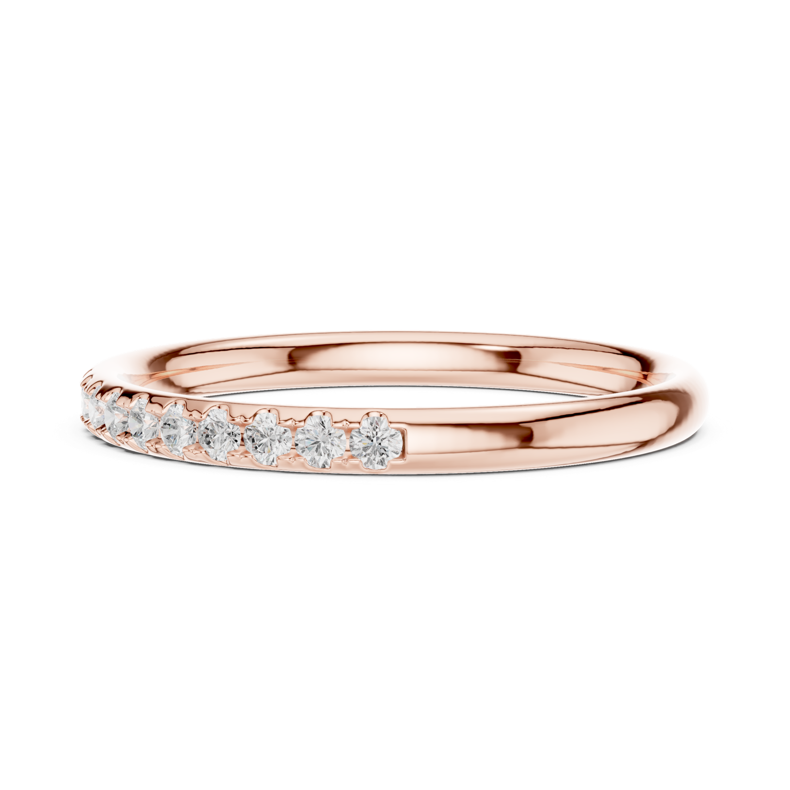 Gold Ring DDLR-793, Rose Gold, view 3