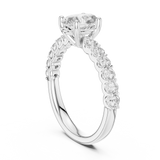 Gold Ring L03-667, White Gold