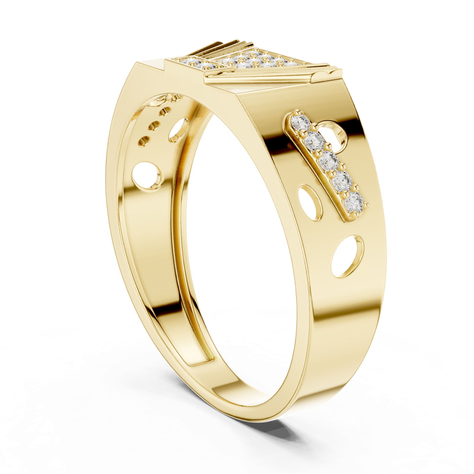 Gold Ring LR-01 (31), Yellow Gold