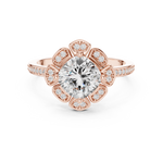 Gold Ring DDLR-363, Rose Gold