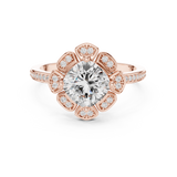 Gold Ring DDLR-363, Rose Gold