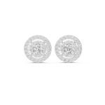 Gold Earrings 3-10008E_120_A_S, White Gold