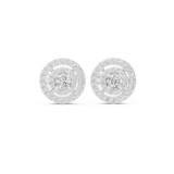 Gold Earrings 3-10008E_120_A_S, White Gold