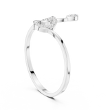 Gold Ring 1 (114), White Gold, view 1