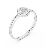 Gold Ring 1 (403), White Gold, view 2