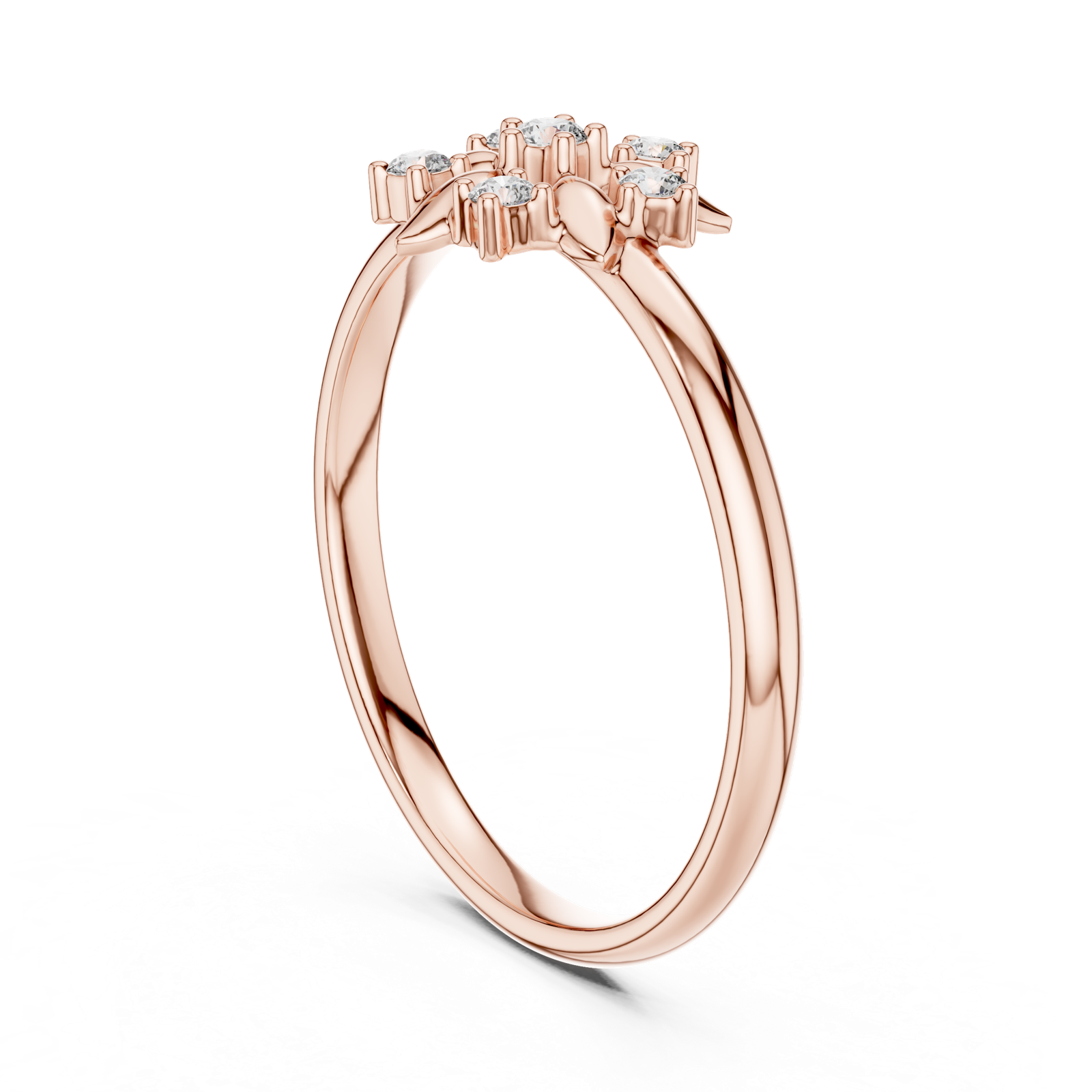 Gold Ring 1 (417), Rose Gold