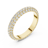 Gold Ring DDLR-213, Yellow Gold, view 2