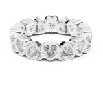 Gold Ring DDLR-218, White Gold, view 4