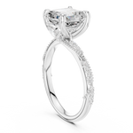 Gold Ring DDLR-961, White Gold
