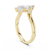 Gold Ring DDLR-972, Yellow Gold, view 1