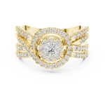 Gold Ring 19-120008L, Yellow Gold, view 4
