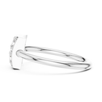 Gold Ring L28-13, White Gold, view 3