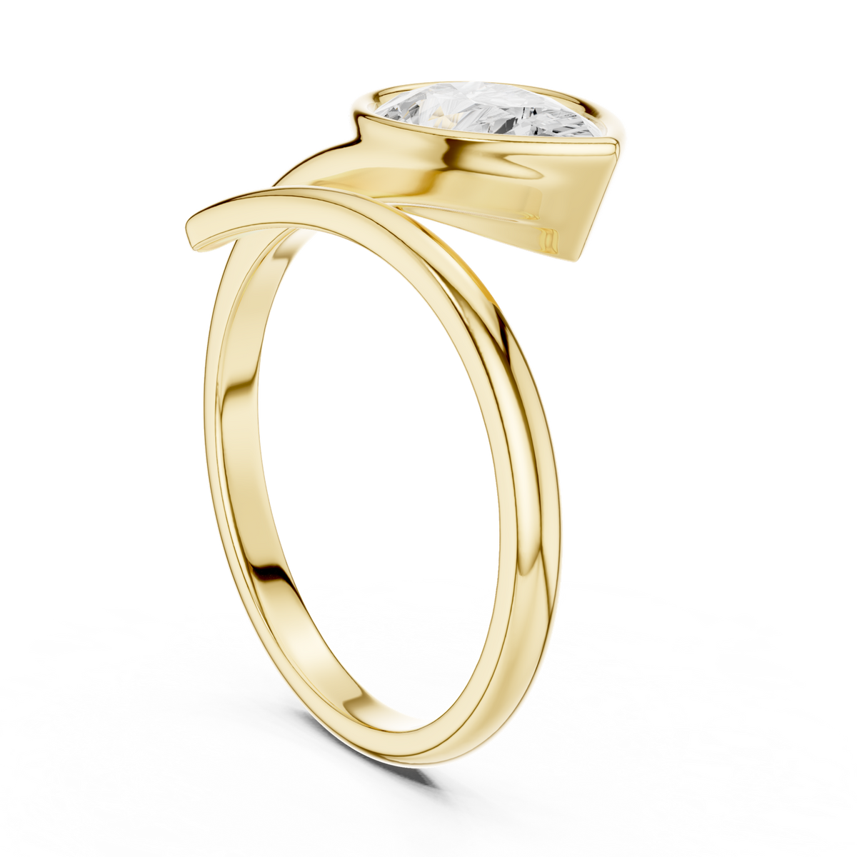 Gold Ring SBWR(22), Yellow Gold, view 1