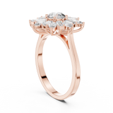 Gold Ring ALR-65, Rose Gold