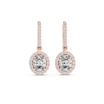 Gold Earrings 3-10010E_155_M, Rose Gold