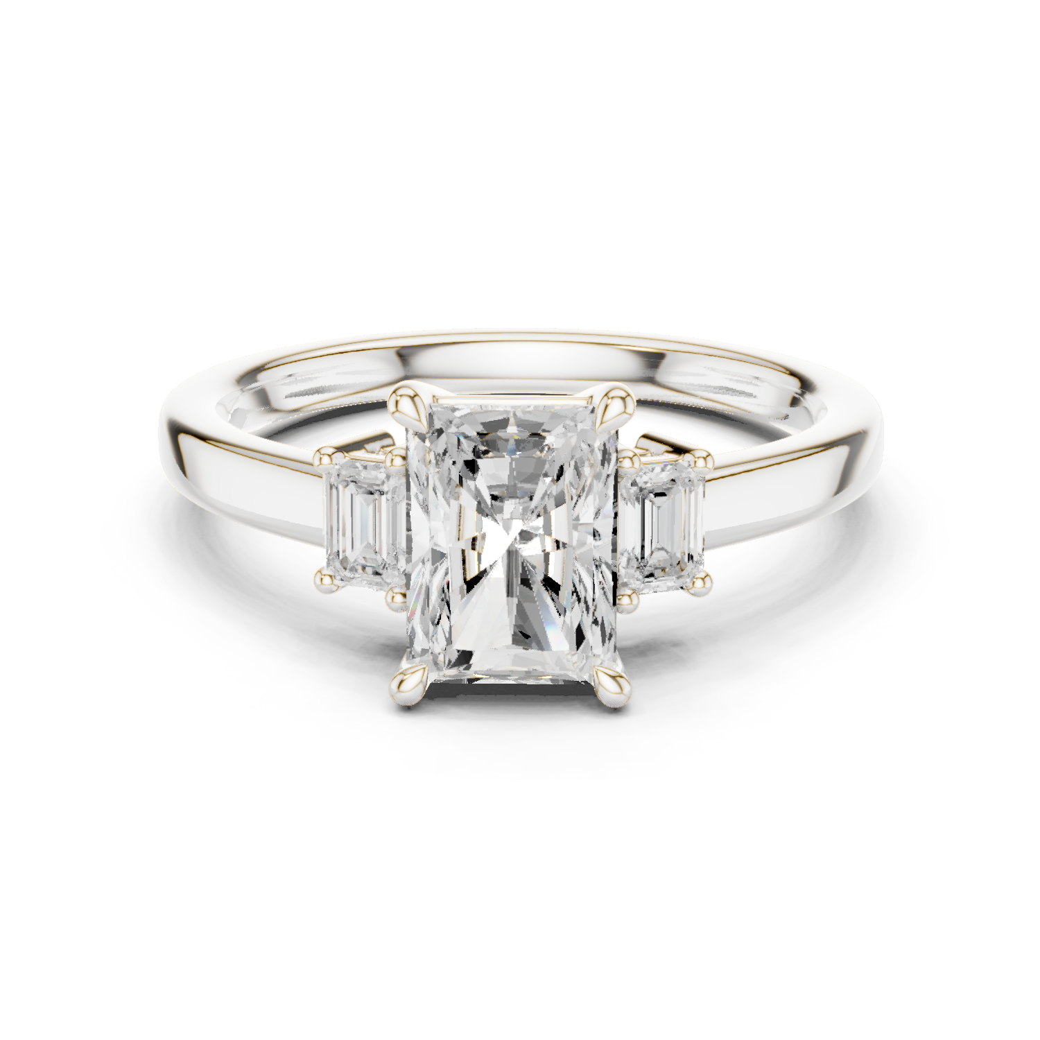 Gold Ring DDLR-906, White Gold